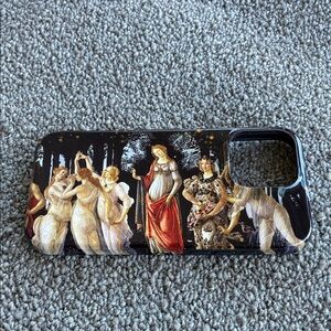 Artistic iPhone 12,13,14 pro max Case with Classical Design